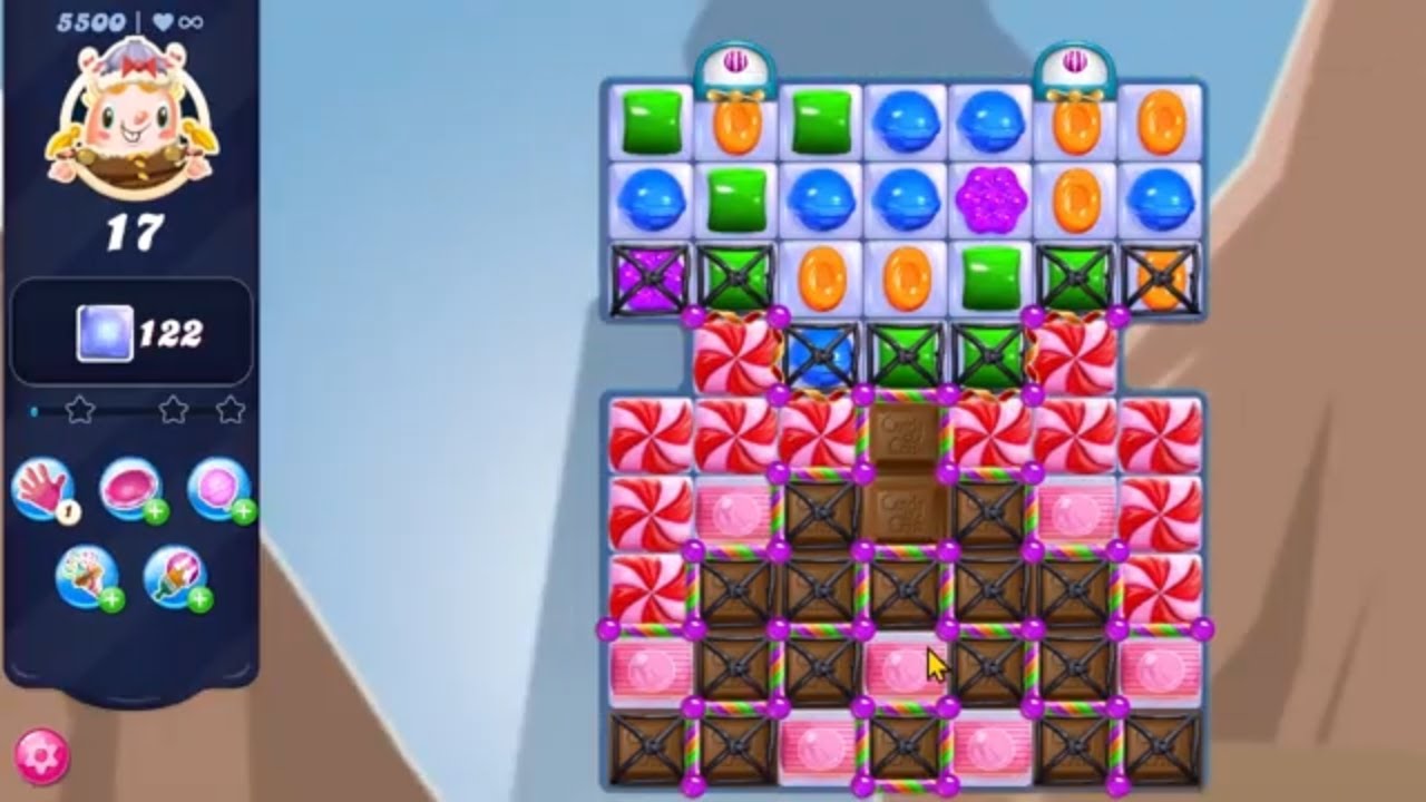 Candy Crush Saga LEVEL 5500 NO BOOSTERS