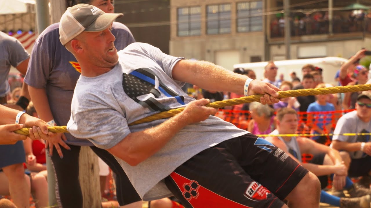 TUG FEST - Tug of War across the Mississippi River