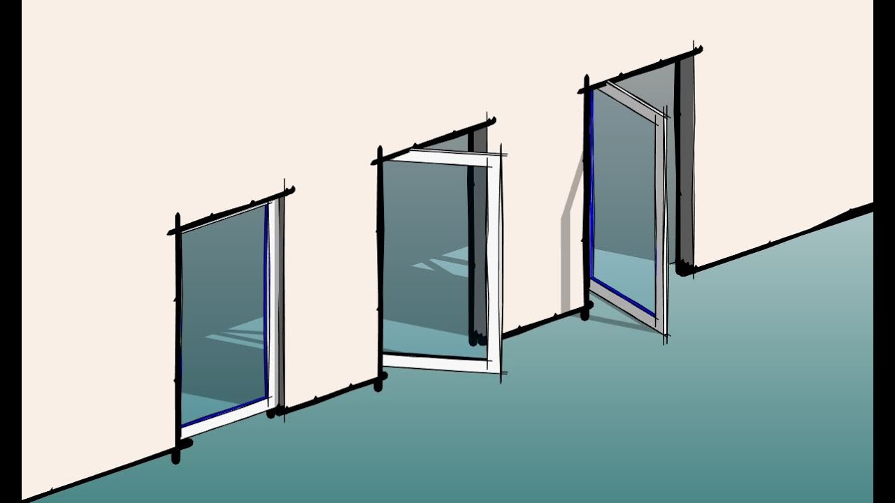 Revit Tutorial (Day 129) - Parametric Pivot Door Family (Download)