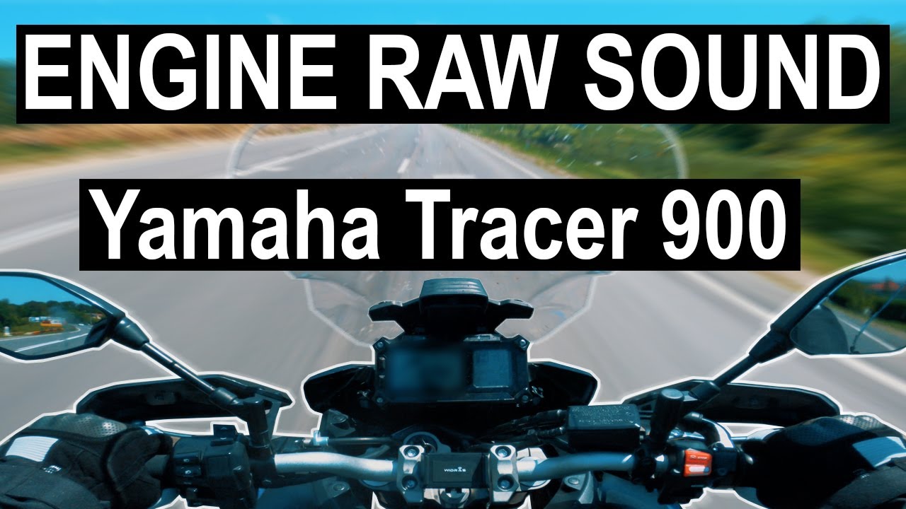 Yamaha Tracer 900 POV  [RAW SOUND]