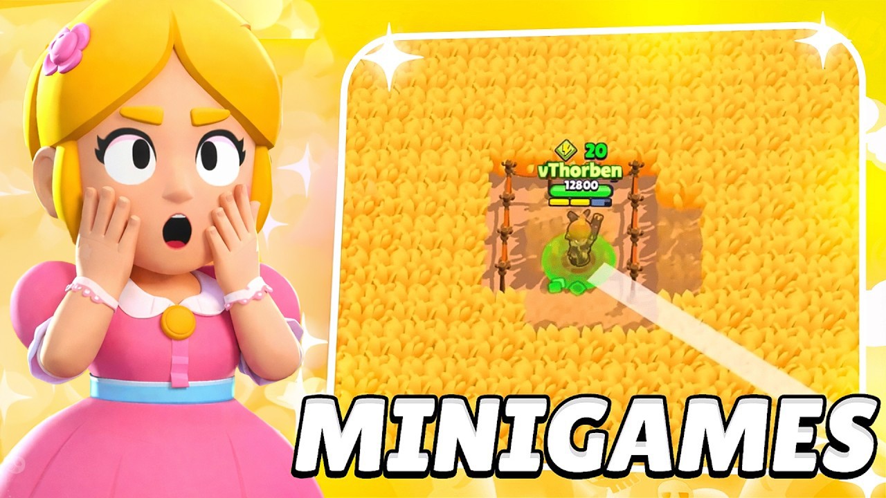Ik Probeerde Mini Games in Brawl Stars😯