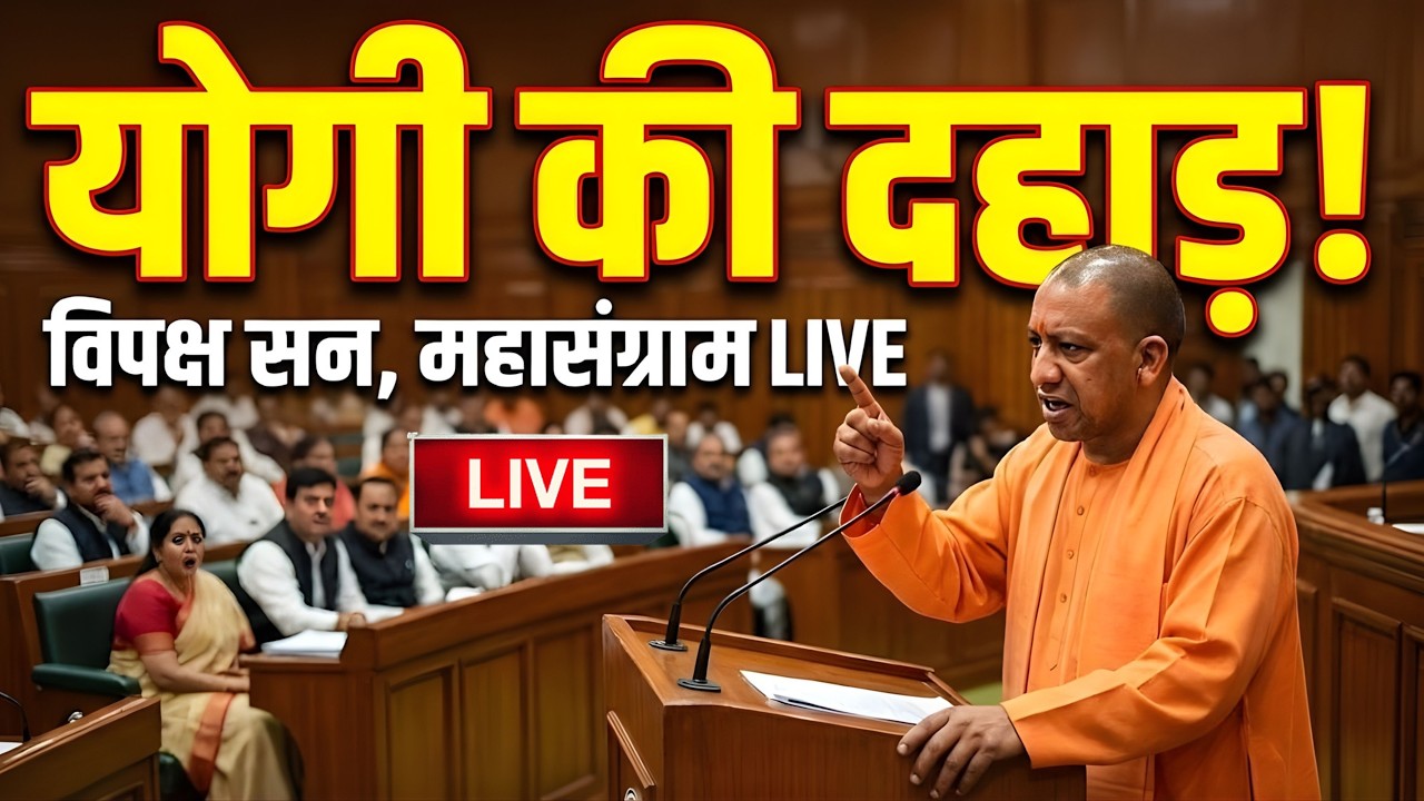 UP Vidhan Sabha के आखिरी दिन CM Yogi की दहाड़! विपक्ष के हर सवाल का दिया करारा जवाब!