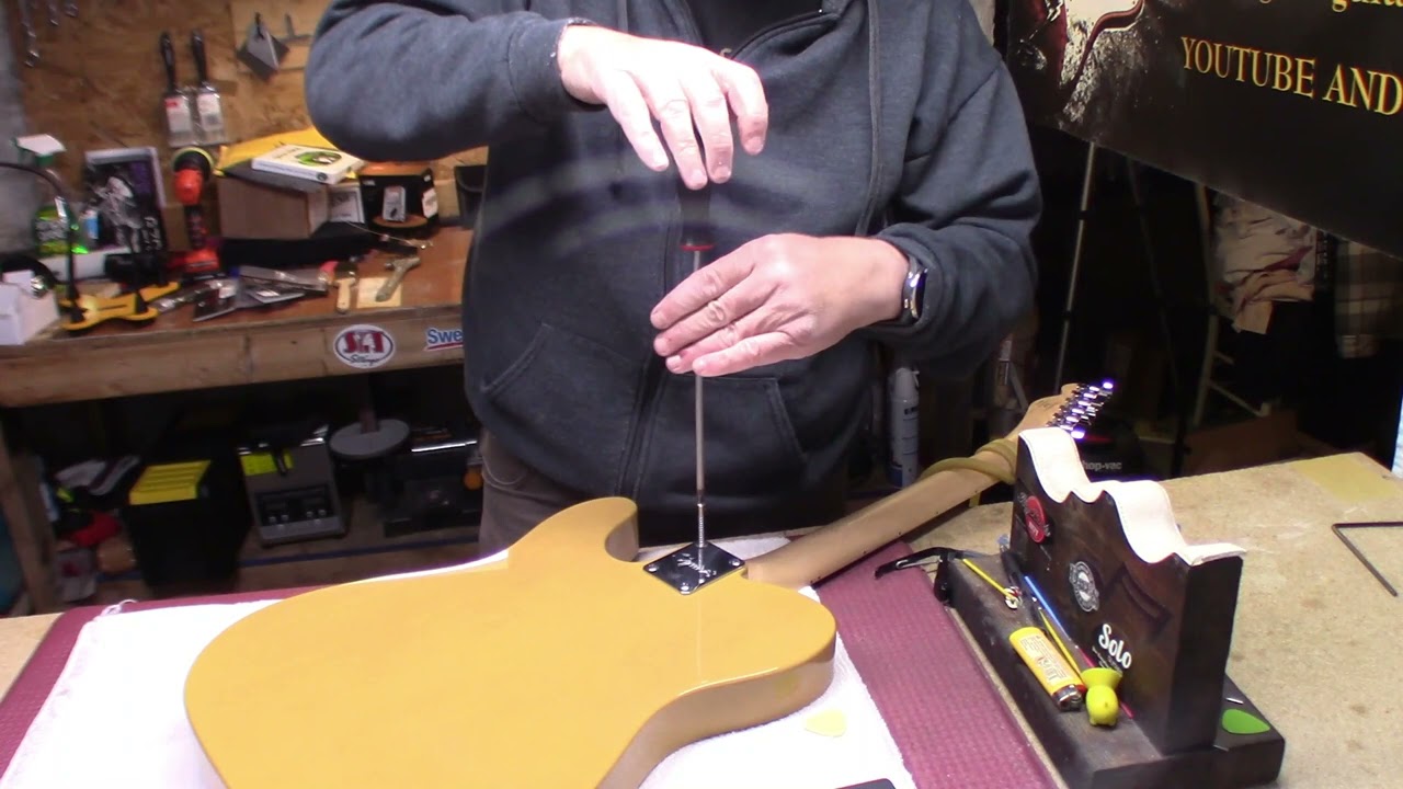 Nice Squier Telecaster Gets Setup EP223