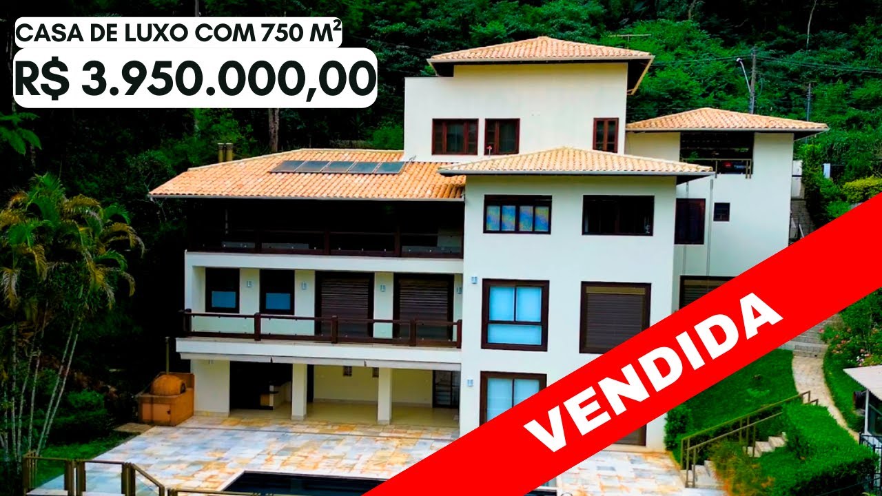 💎 Tour em Casa de Luxo com 750 m² no Condomínio Vila Del Rey em Nova Lima!