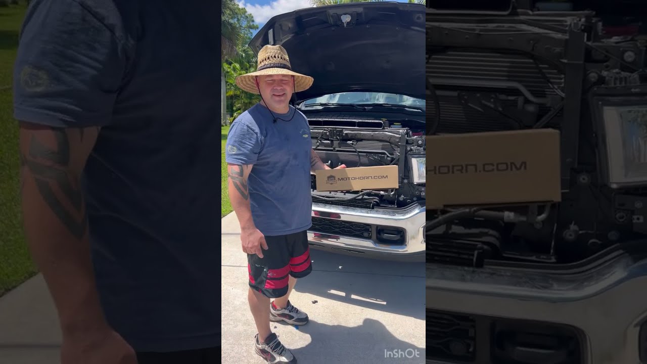 Install Motohorn on 2021 Ram 3500