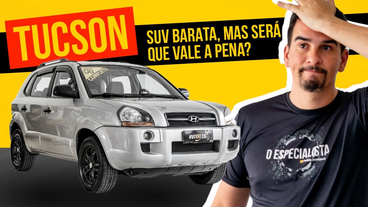 TUCSON 2008? SUV BARATO e chama a atenção. Mas será que vale a pena?