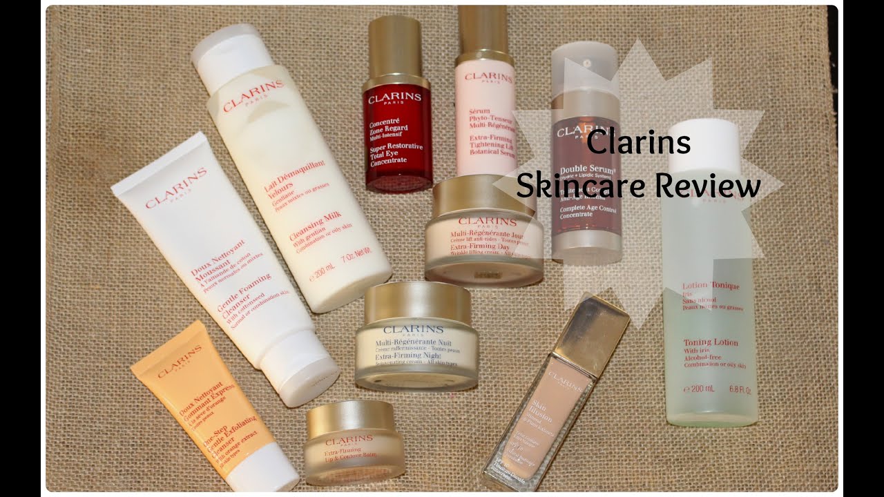 Clarins Anti Aging Skincare Review