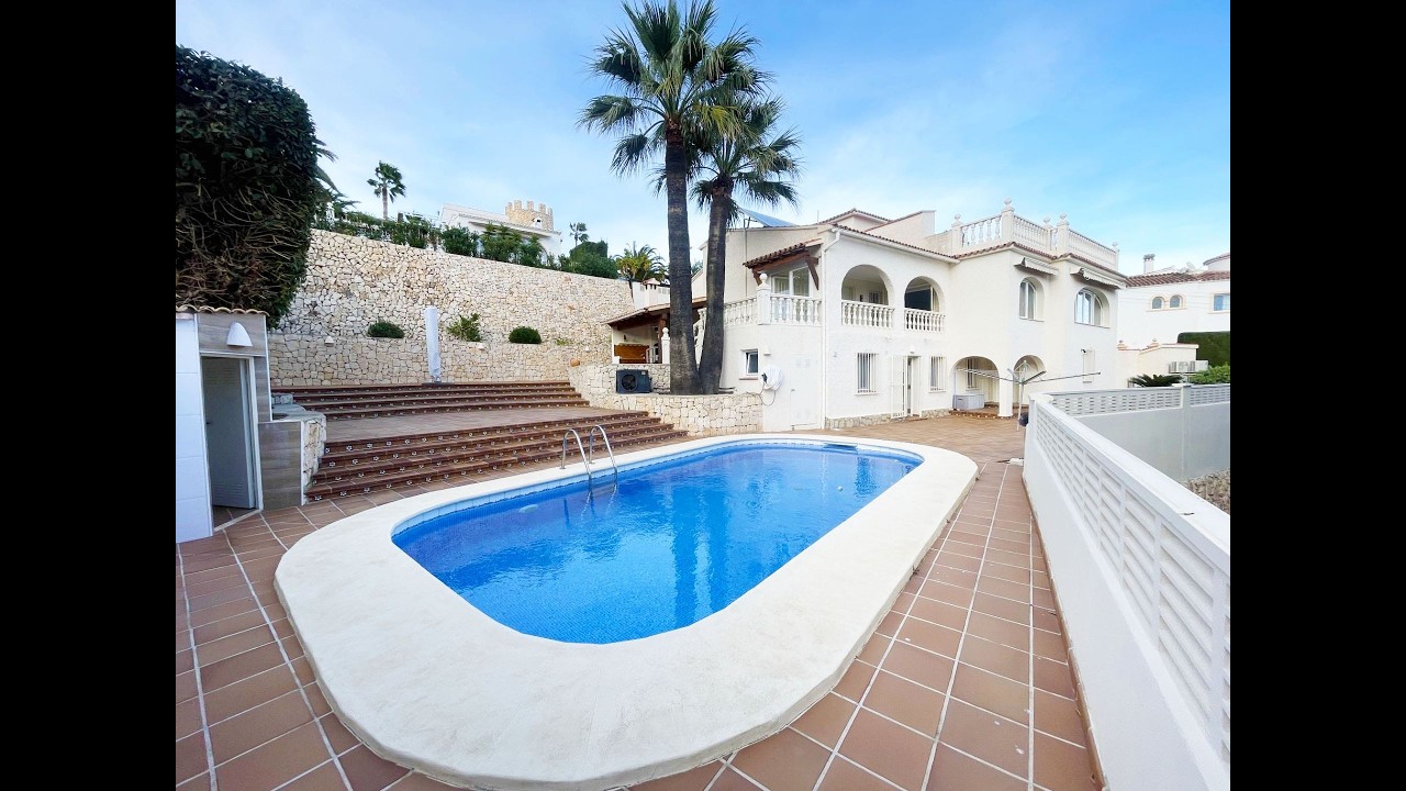 Renovated luxury villa with panoramic sea and Peñón views in Calpe. Price:799000 Euros