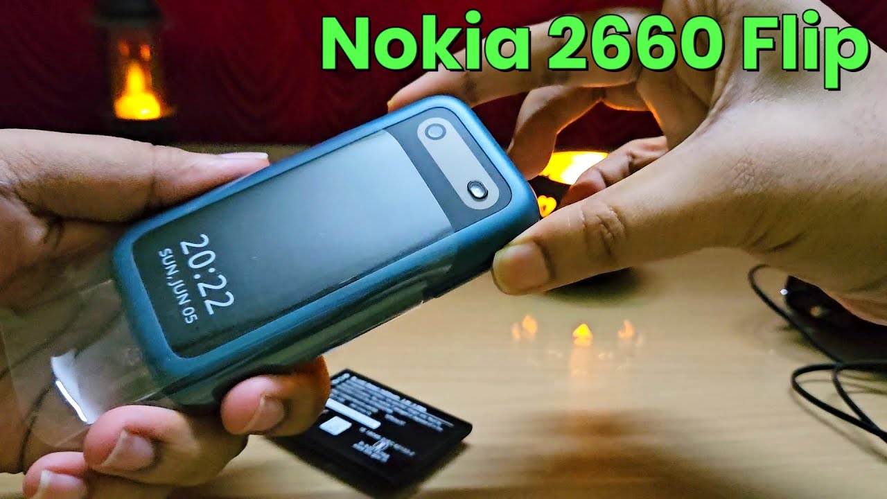 Nokia 2660 Flip Dual 4G Phone ❤️|| Very Details Unboxing, Review with How to insert Sim 😲||