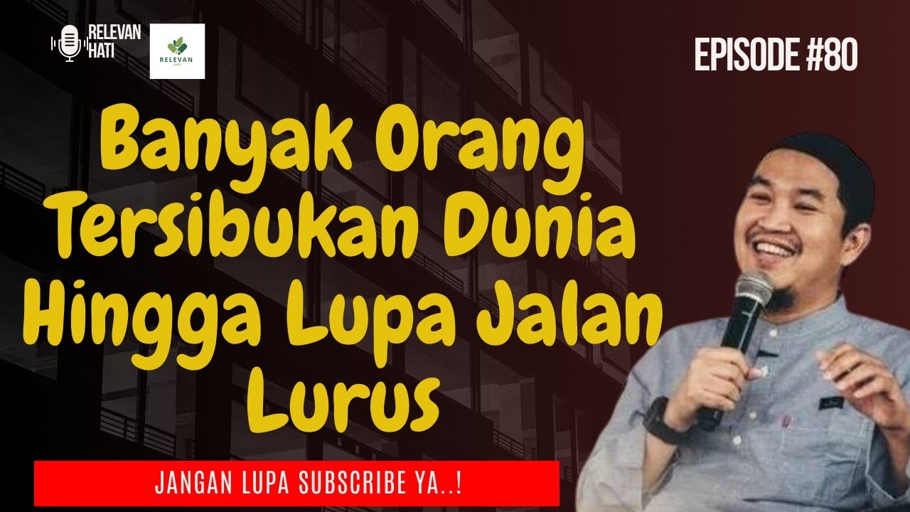 JANGAN SAMPAI HIDUPMU MENJAUH DARI SHIROTUL MUSTAQIM - Ust. Abu Bassam Oemar Mita