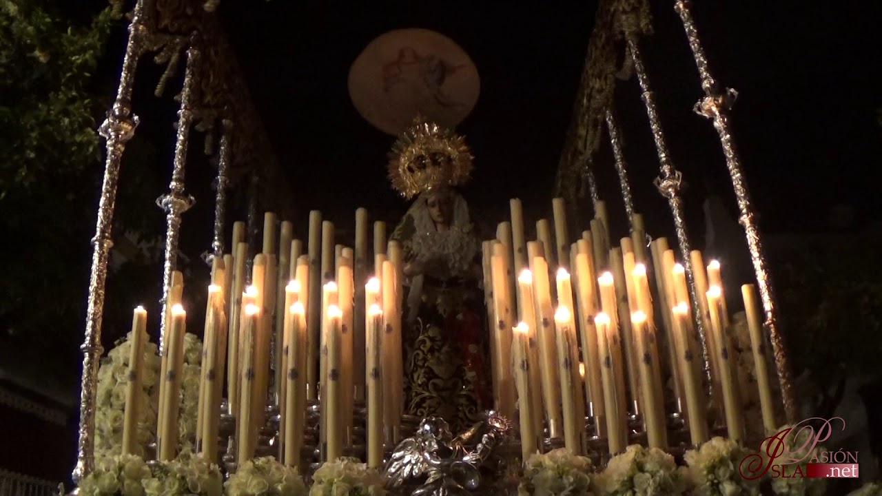 Virgen de la Piedad en la calle Ancha | Semana Santa de San Fernando (Cádiz) | 2018