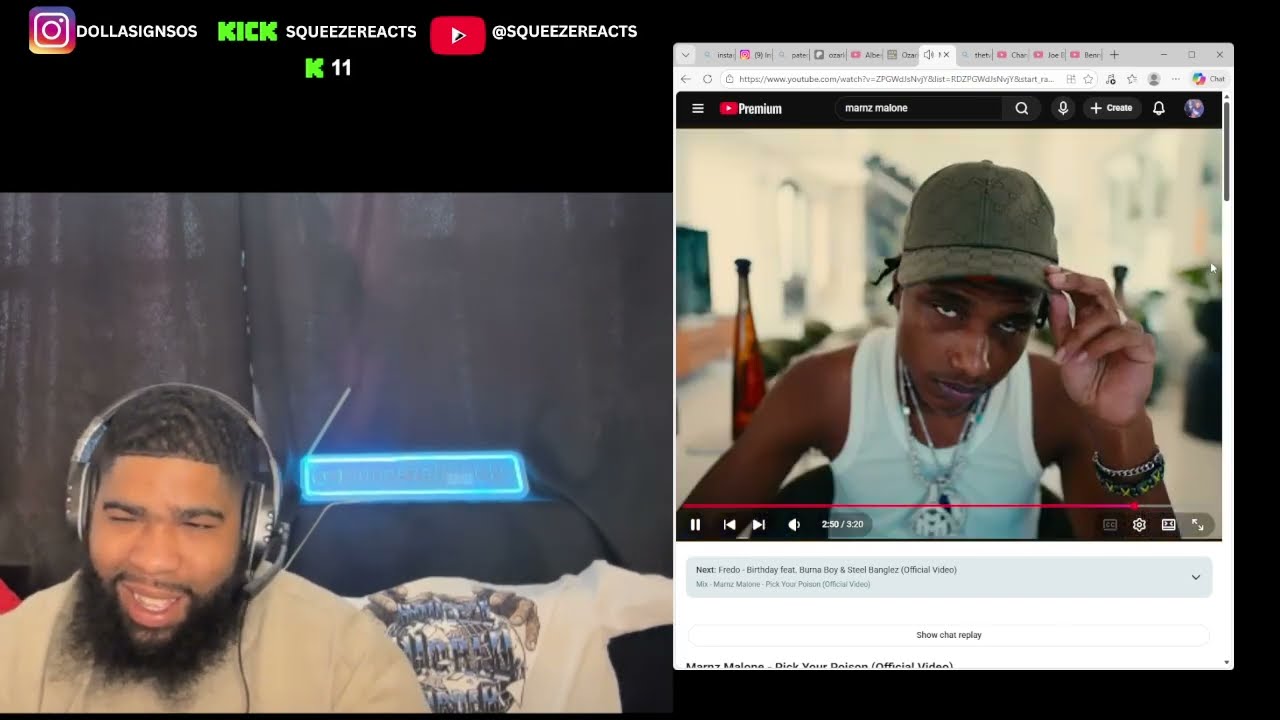 Marnz Malone - Pick Your Poison (Official Video)Reaction