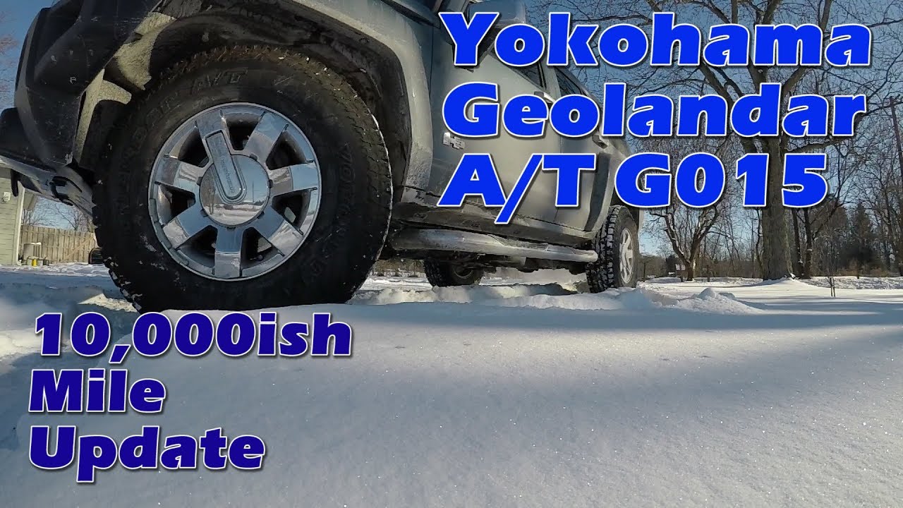 Yokohama Geolandar A/T G015 10,000 mile update