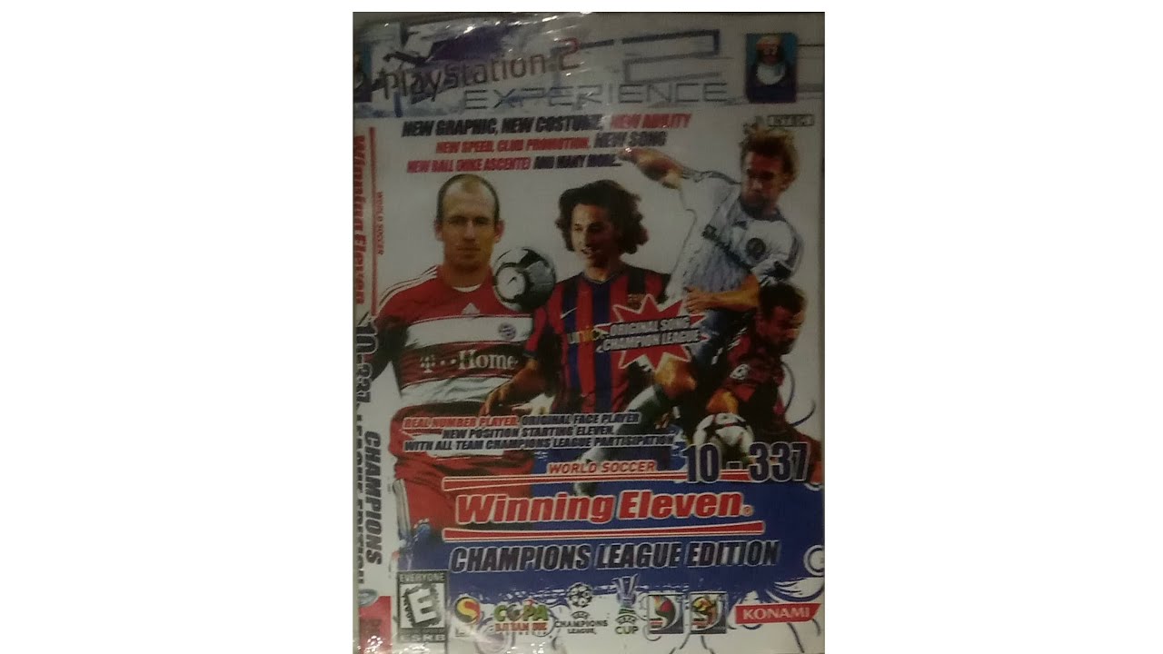 Winning Eleven 10 - 337 Champions league 2009/2010 PS2