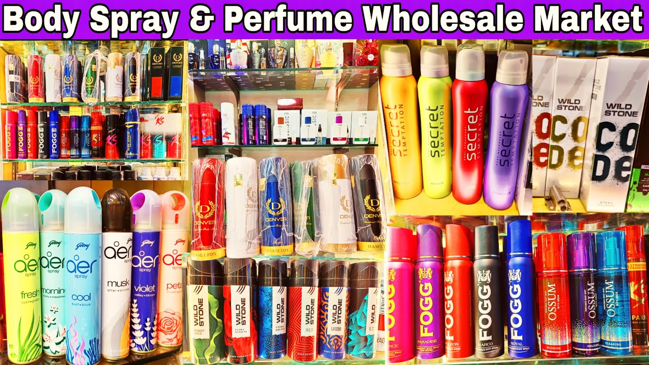 Body Spray & Perfume Wholesale Market In Barabazar | Room Freshner Wholesale Market | Deo Wholesaler