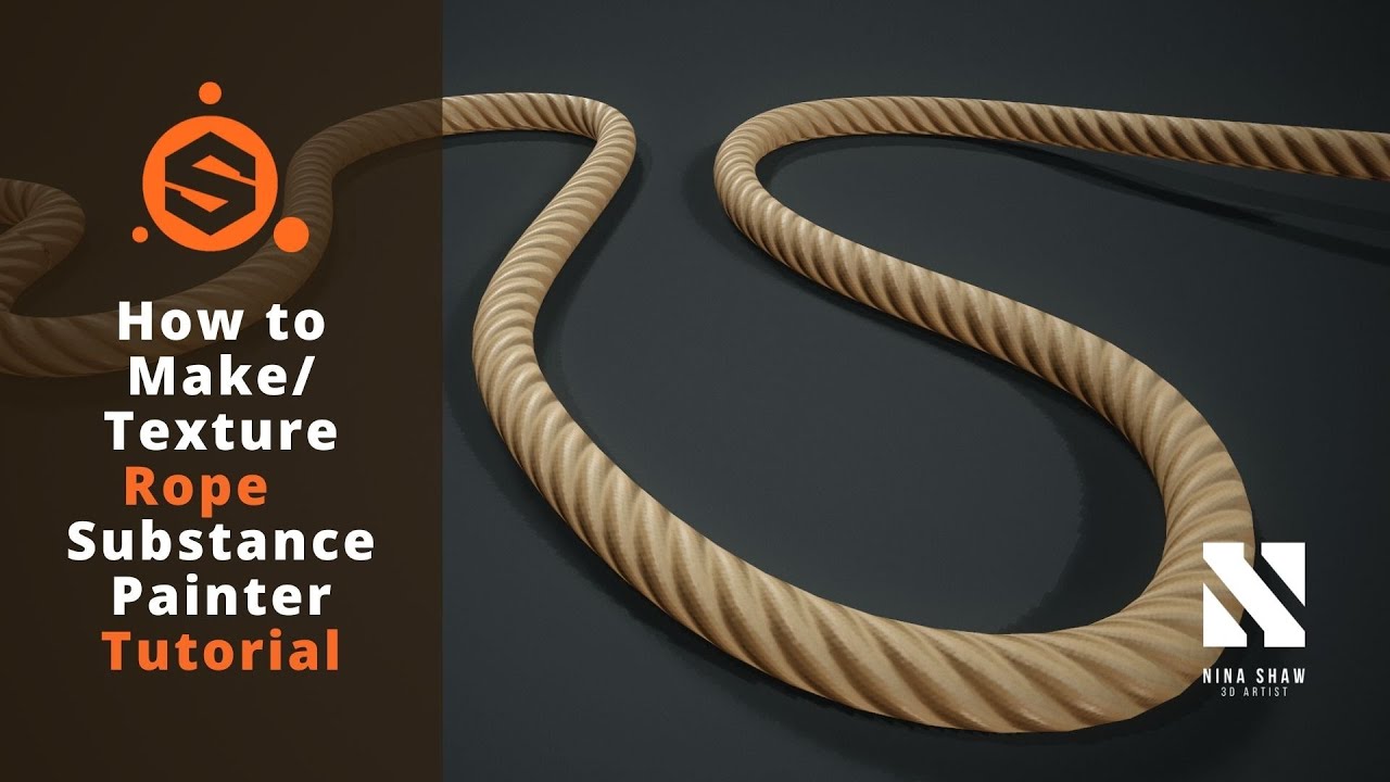 How to Make/Texture Rope in Substance Painter