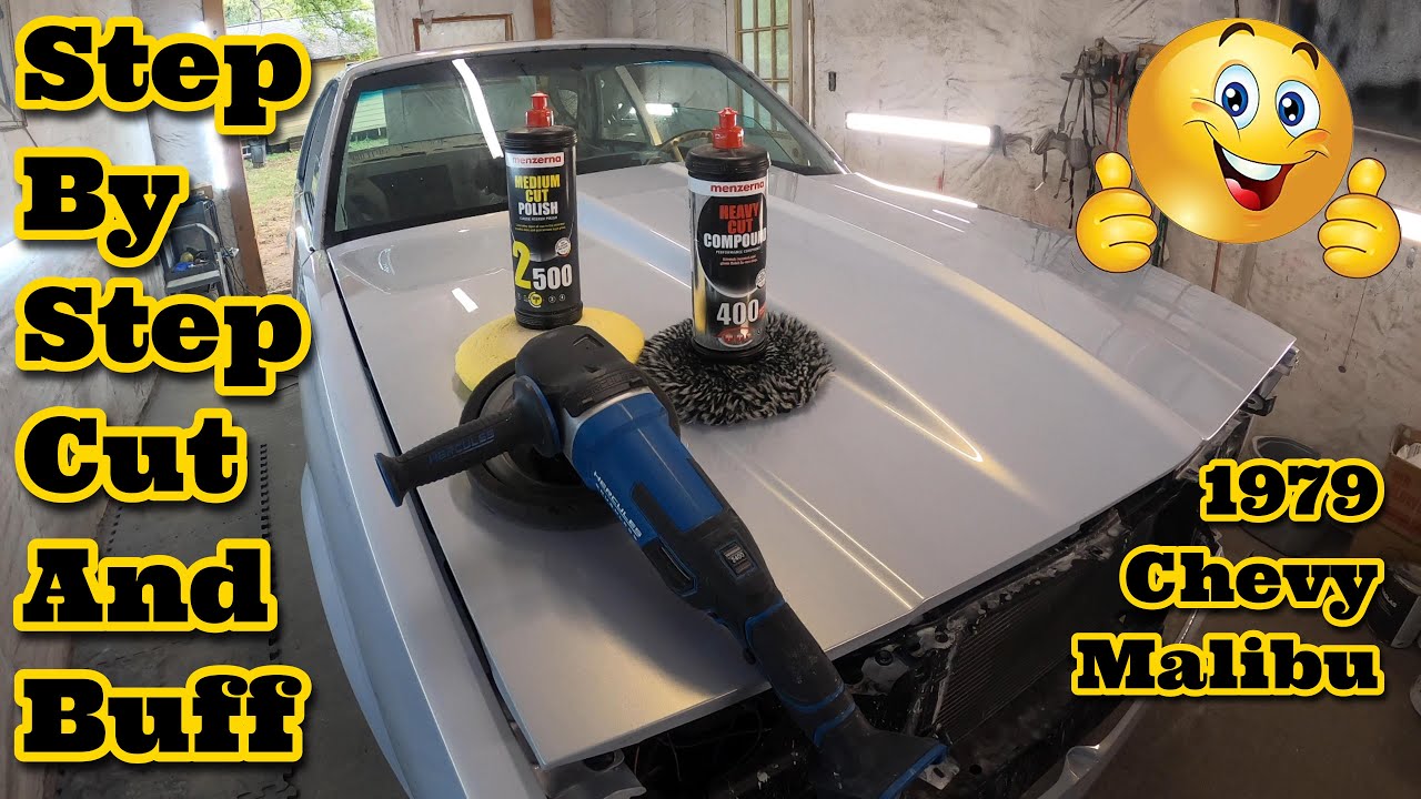 Cut And Buff A Car To Remove Orange Peel & Trash From Your Paint Job RUPES DA POLISHER VS ROTARY