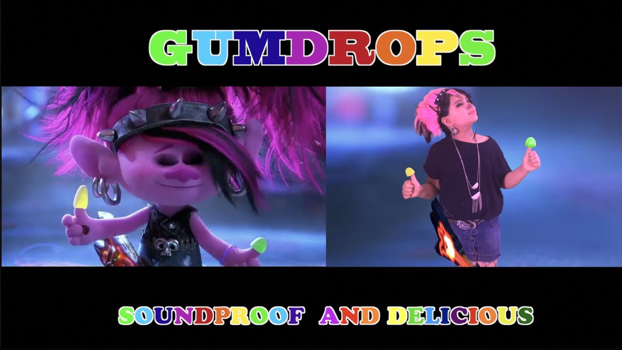 Teaser GUMDROPS SCENE TROLLS WORLD TOUR | Gumdrops soundproof and delicious fanmade