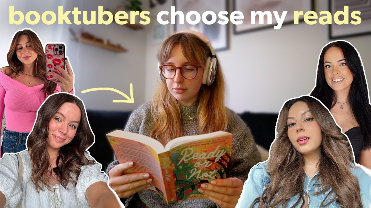 Booktubers choose my reads ⭐️ reading vlog (ep. 1)