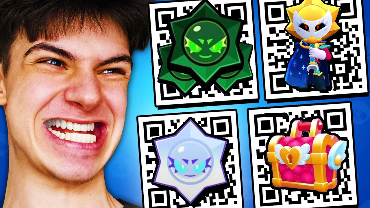 EVERY WORKING QR CODE GIFT IN BRAWL STARS!