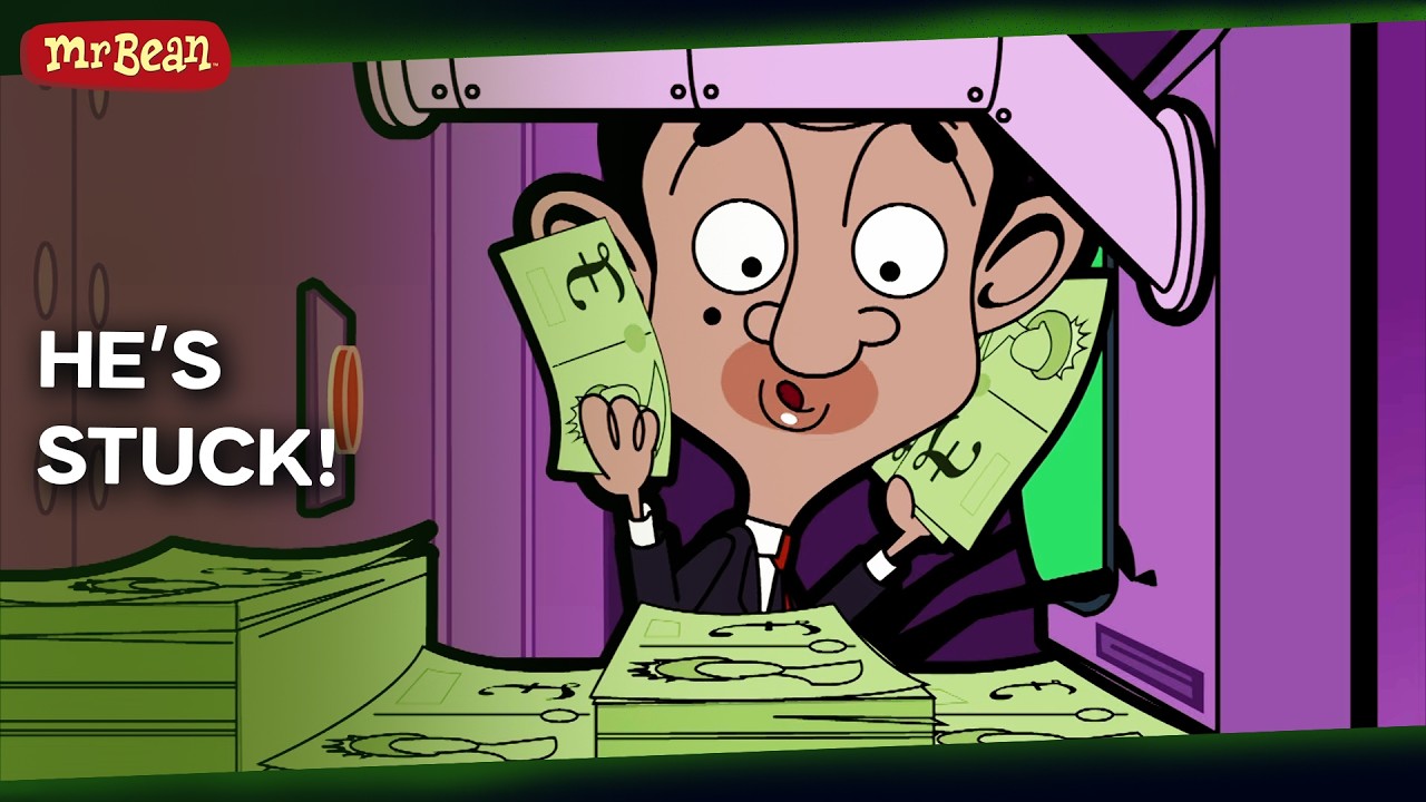 Mr Bean Inside a Cash Machine! | Mr Bean - Cartoons for Kids