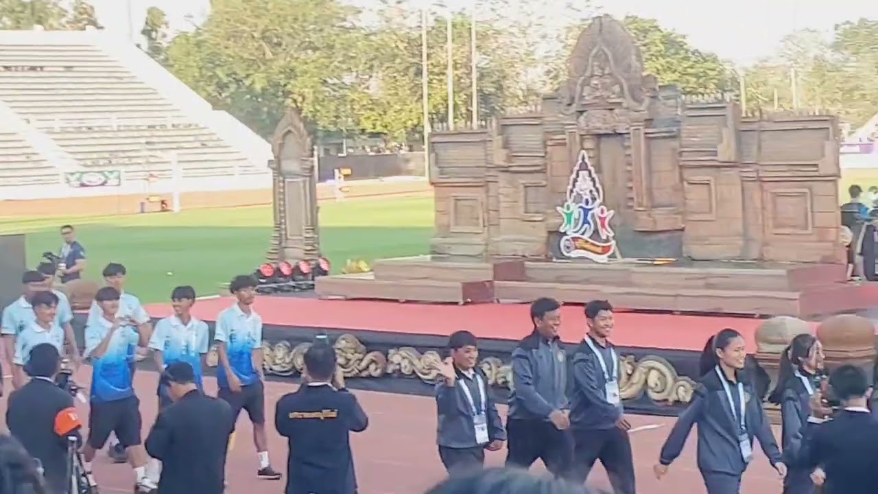 ขบวนทัพนักกีฬาเขต 2 ,3 ,4 #กีฬานักเรียนนักศึกษาแห่งชาติปี 2559