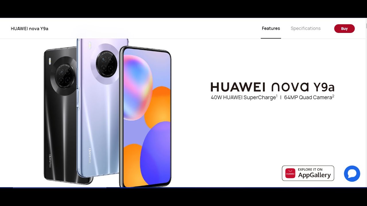 Asi present&oacute; el  Huawei Nova Y9a con una c&aacute;mara emergente, MediaTek Helio G80 y un precio de $ 415
