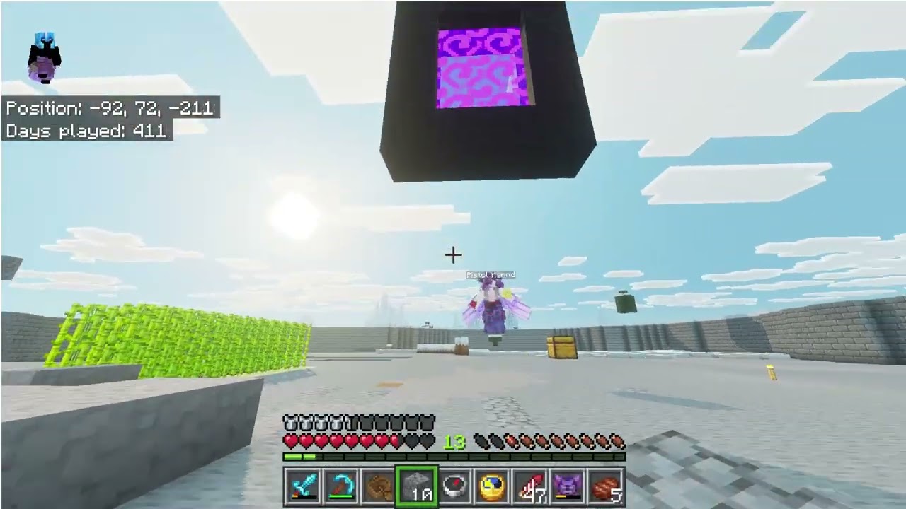 Trying out a shader