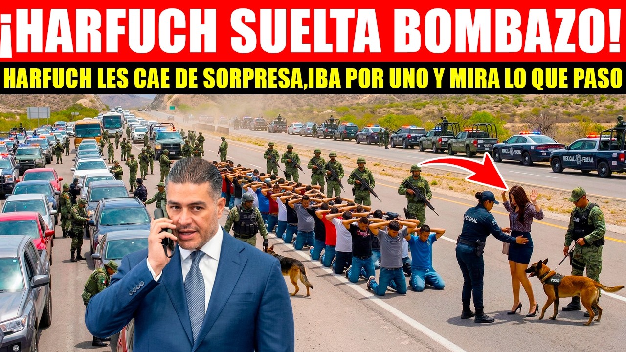 💥🚨MIRA:HARFUCH ARRIESGA SU VIDA EN ESTA MISION, LOGRA OBJETIVOS QUE LA DEA,FBI E INTERPOL NO LOGRAR