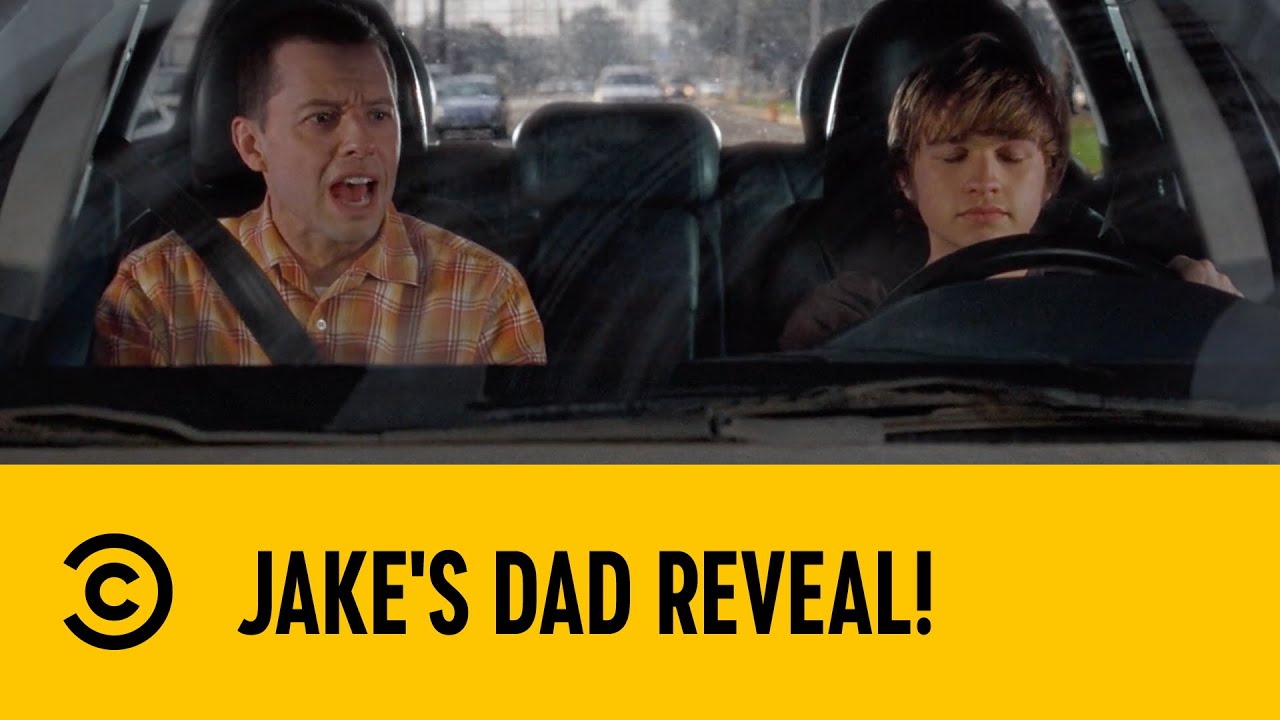 Jake's Dad Reveal! | Two And A Half Men | Comedy Central Africa
