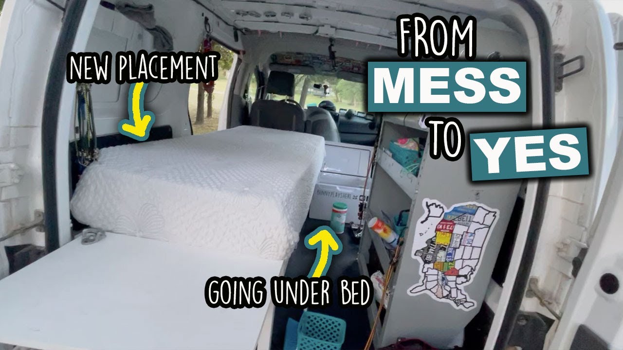 Van Life From Mess To Yes | Completely Changing Everything Inside My Van