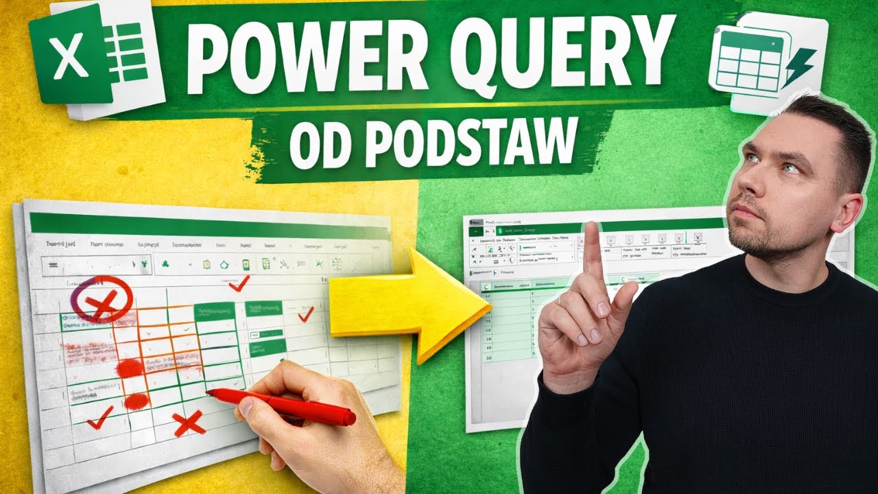 Power Query w Excelu – kompletny poradnik krok po kroku