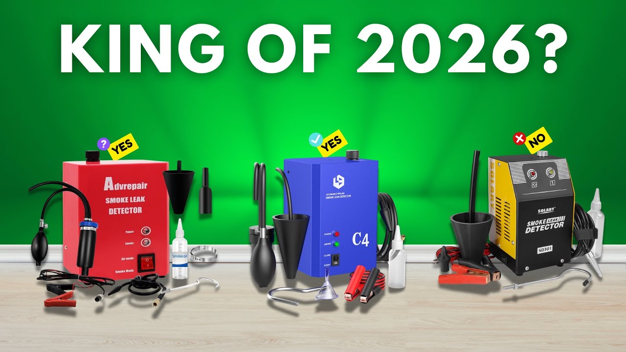 Лучшие автомобильные детекторы утечки дыма 2026 года [посмотрите видео перед покупкой]