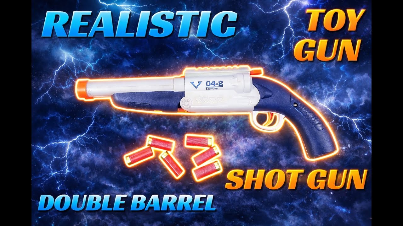 Double Barrel Shotgun | Realistic Toy gun