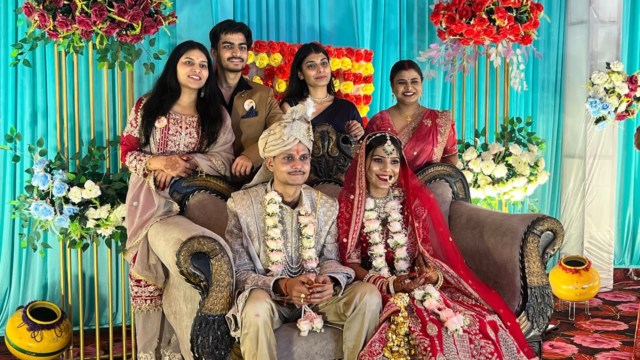 Shadi vlog POOJA weds VIJAY❤️MY FAV COUPLE ❤️