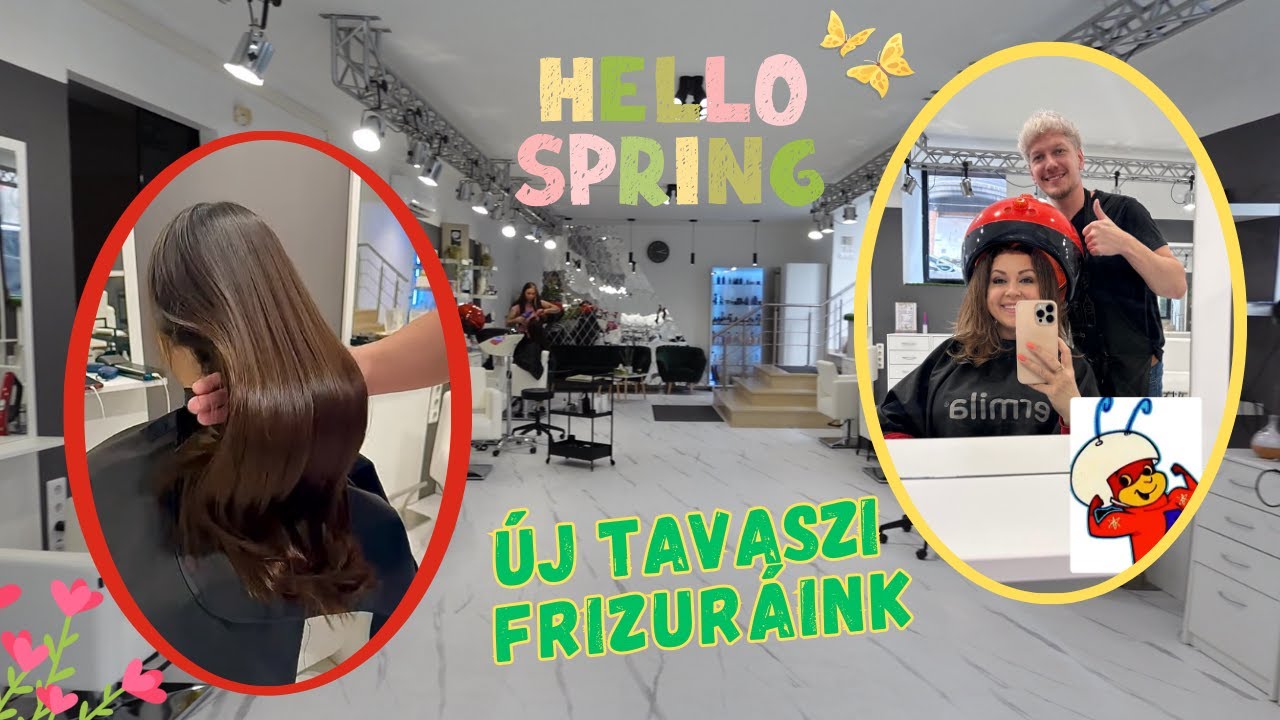 AZ ÚJ TAVASZI FRIZURÁINK: GYERE VELÜNK A SZALONBA!