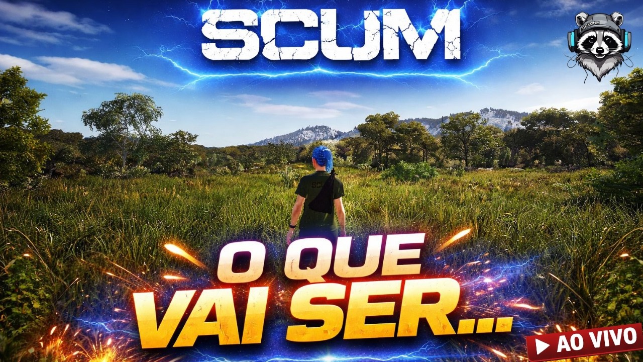 SCUM ATUALIZOU... E EU VOLTEI DO ZERO!  | SCUM |  #aovivo #scum    #livepix