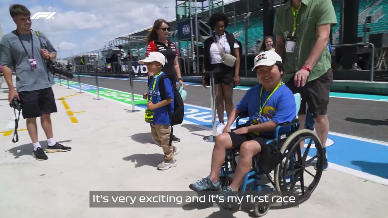Wishes Come True at Formula 1 CRYPTO.COM MIAMI GRAND PRIX | Make-A-Wish International