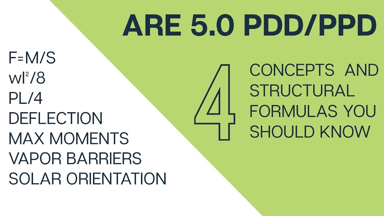 Формулы и концепции ARE 5.0 PDD/PPD