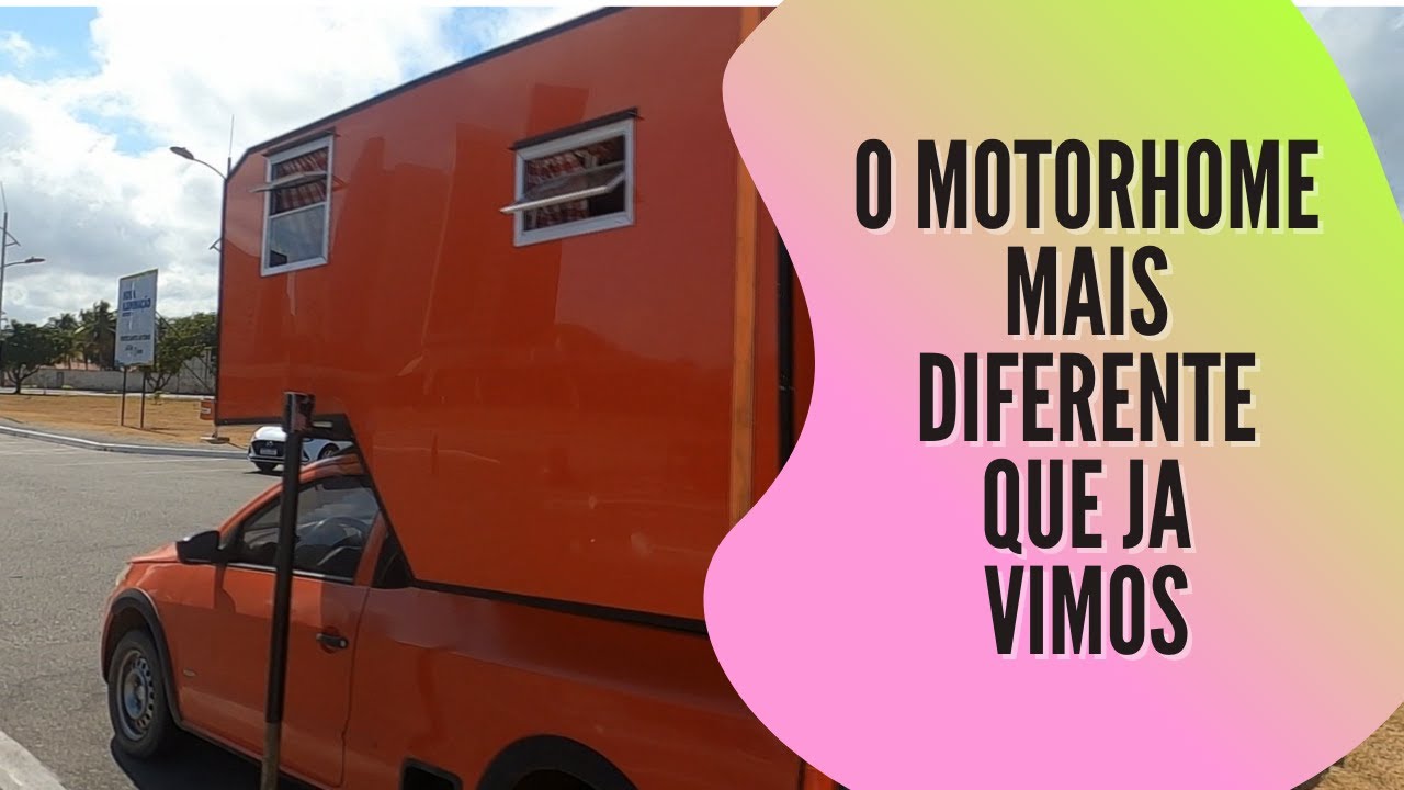 60 Na Estrada - SAVEIRO MOTORHOME - O CARRO MAIS DIFERENTE QUE JÁ VIMOS