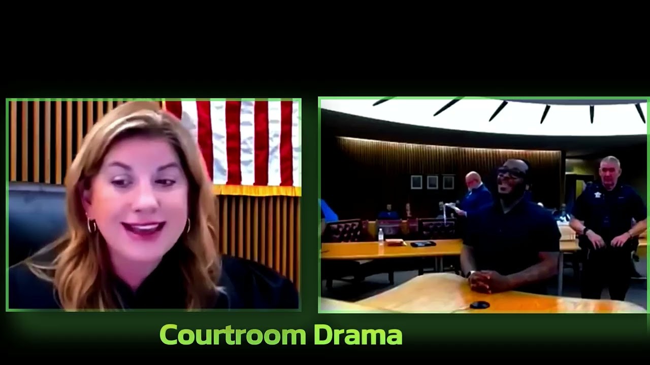 Judge Raises Bond After Defendant Refuses To Cooperate | Intense Courtroom Drama 😳⚖️ #courtroomdrama