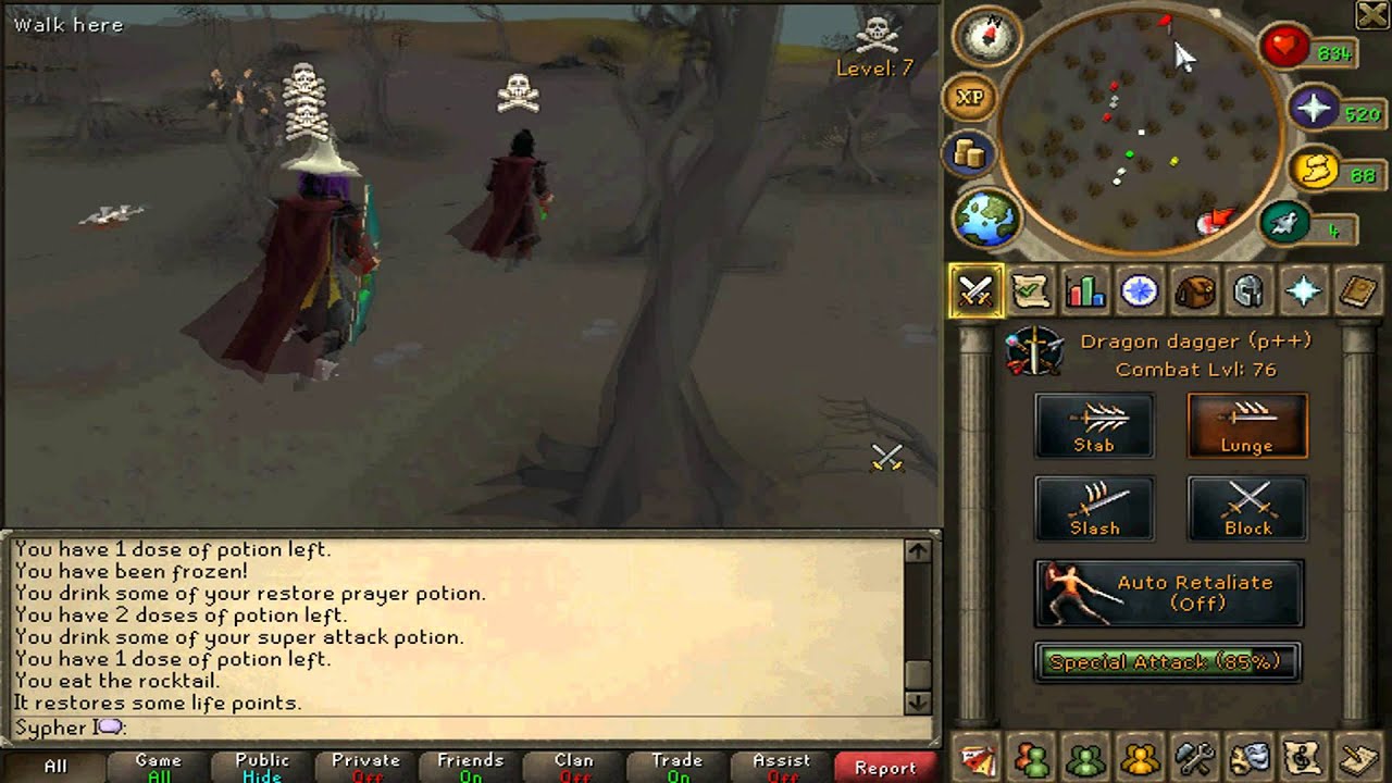 Pking Commentary 18 - Dragon Claw triplets - Giveaway | Drop party! GE Nuking!