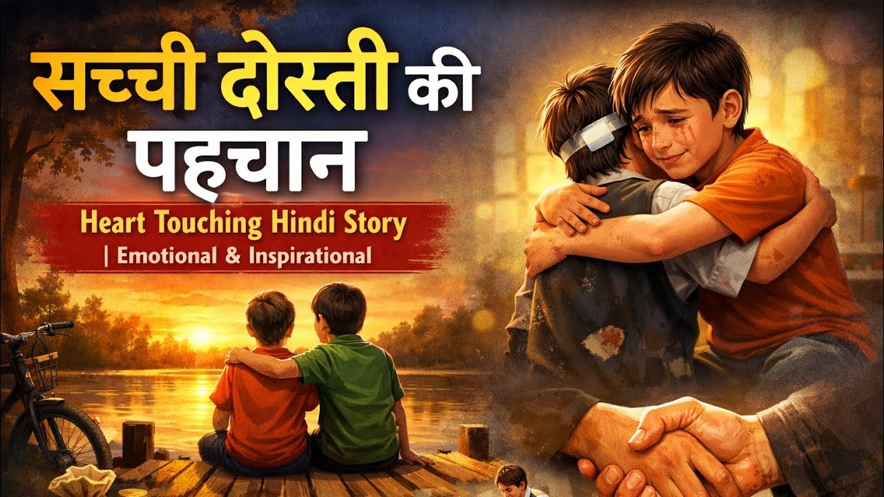 सच्ची दोस्ती की पहचान | Heart Touching Hindi Story | Emotional & Inspirational