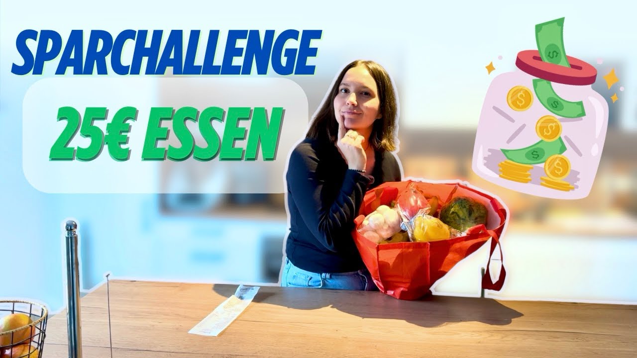 Sehr günstig Essen || mit 25€ Budget 5 Tage kochen