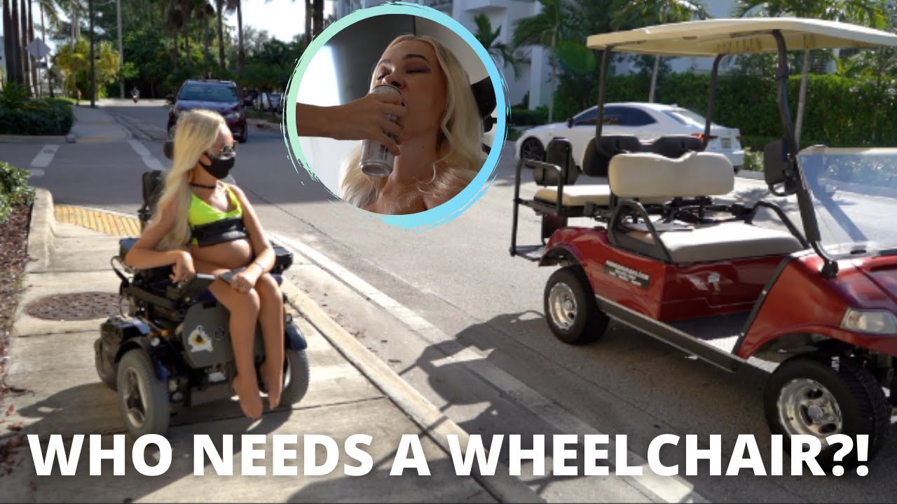 DISABLED + TIPSY | I ditched my wheelchair for a golf cart
