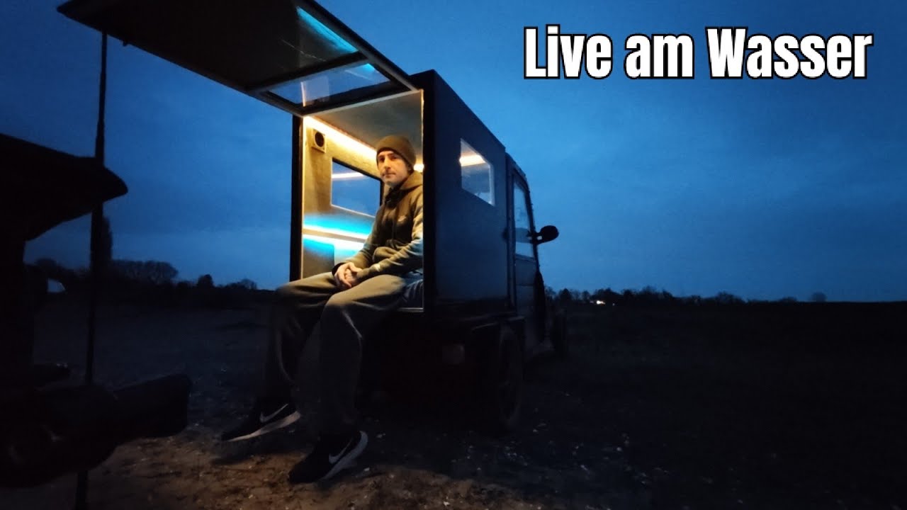 Fahrrad Wohnmobil/Live im am Wasser + Regen