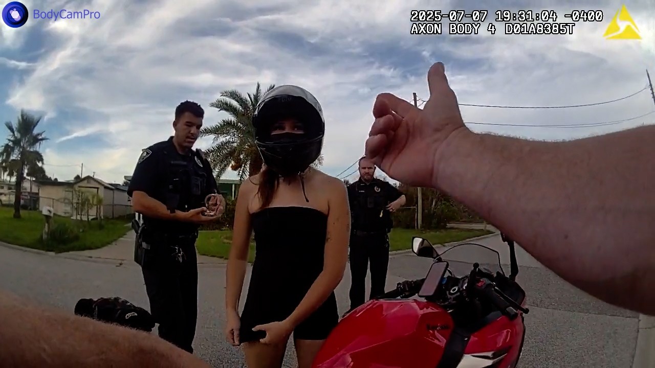 Lane Splitting Past a Cop: What Could Go Wrong?