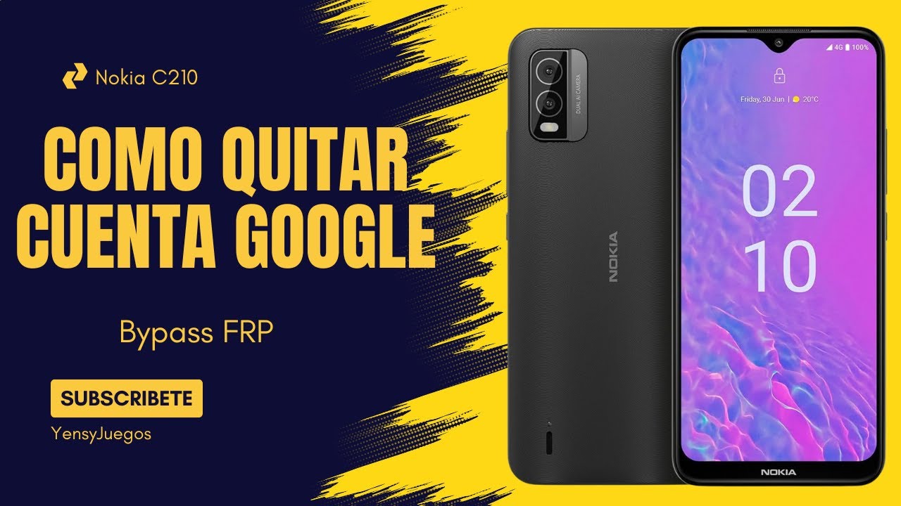 Como Quitar Cuenta Google Al Nokia C210 Sim con codigo