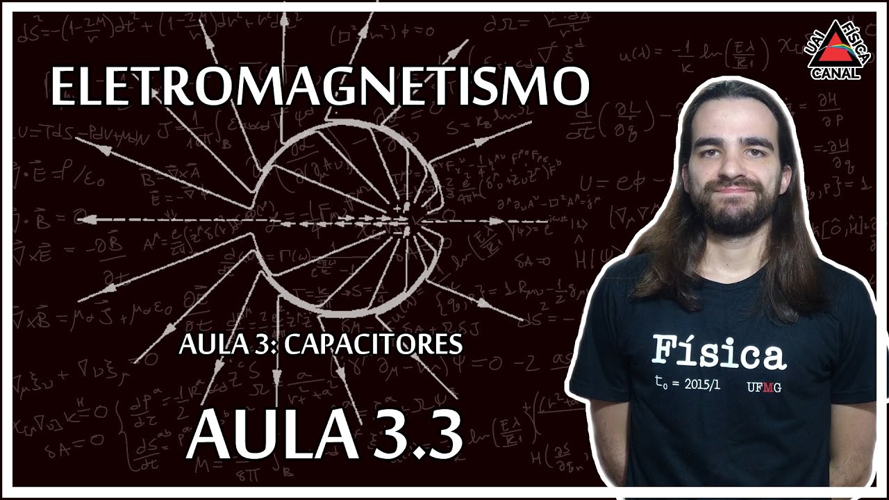 Eletromagnetismo - Ex. 1: Capacitância de capacitores cilíndricos e esféricos - Aula 3.3