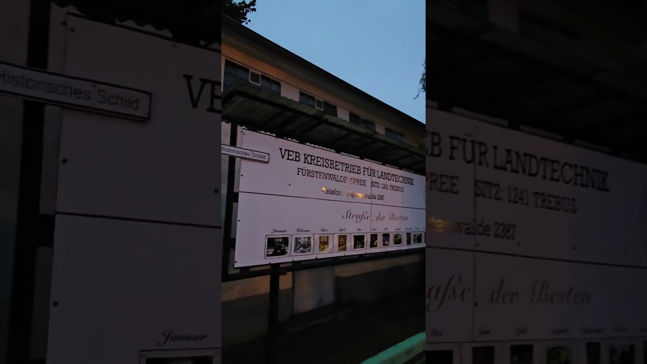 Die DDR kommt nicht wieder....aber die Erinnerung bleibt 563 - VEB Kreisbetrieb